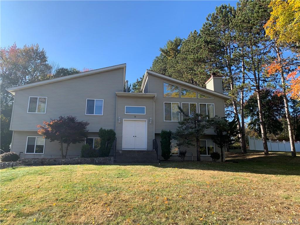 a house view with a outdoor space