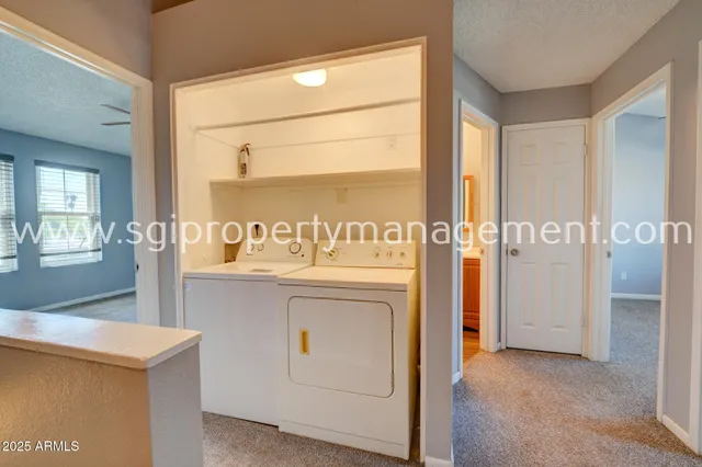 a view of front door