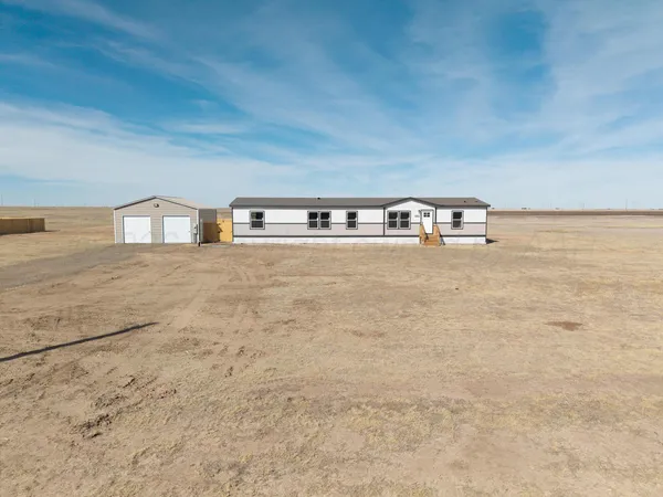a view of a an empty room