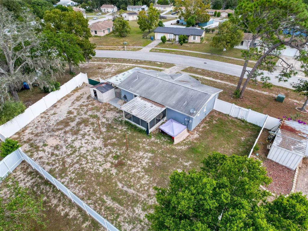 9381 Marler Road Spring Hill, FL 34608 - Photo 36 of 52 an aerial view of a house