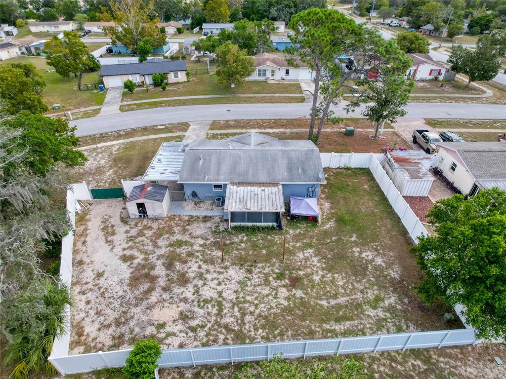 9381 Marler Road Spring Hill, FL 34608 - Photo 41 of 52 an aerial view of a house with outdoor space