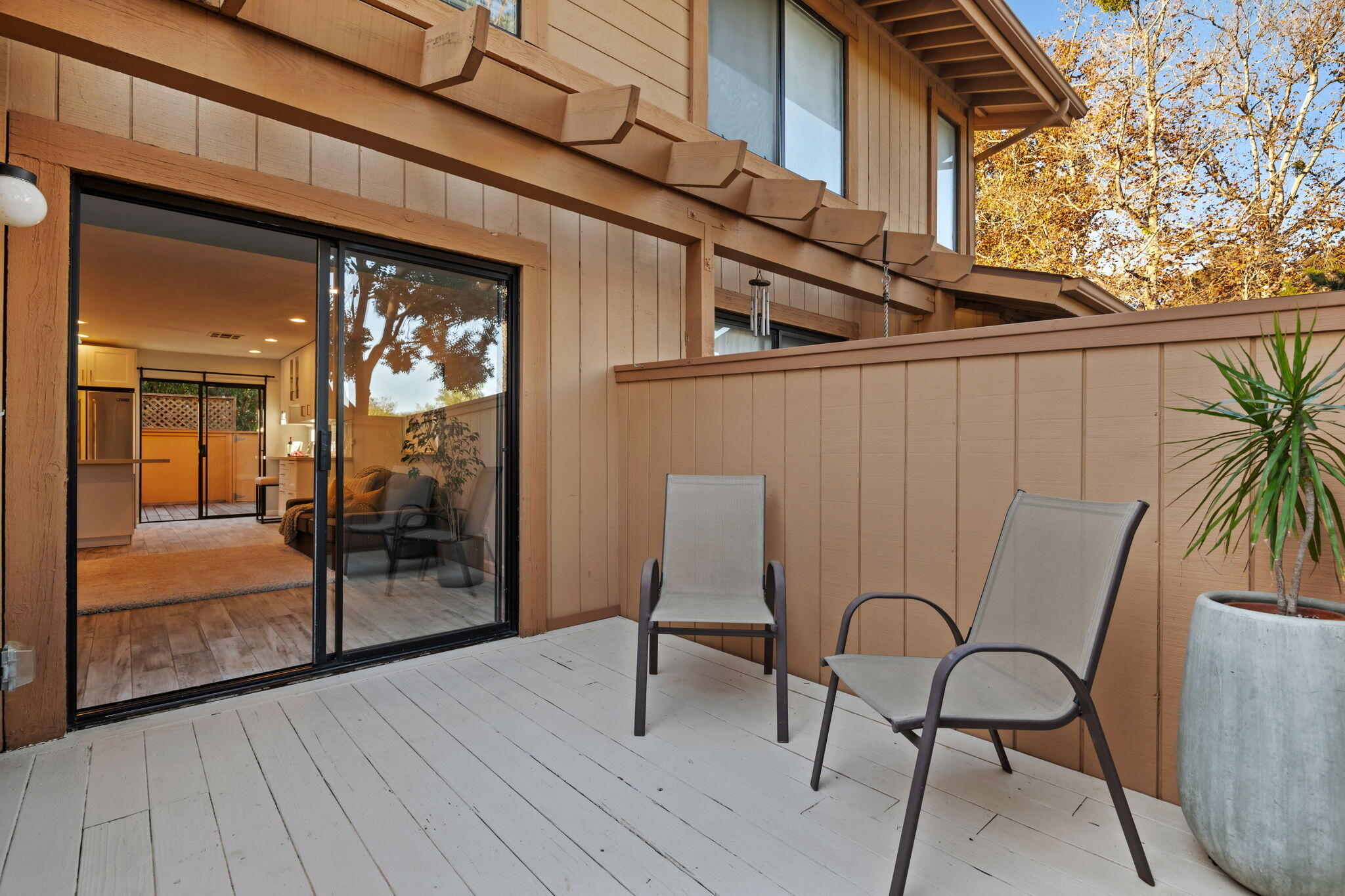 5290 Overpass Road, Unit 10 Goleta, CA 93111 - Photo 19 of 26 a view of a chairs in a patio