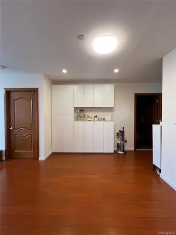 a view of a kitchen with a sink