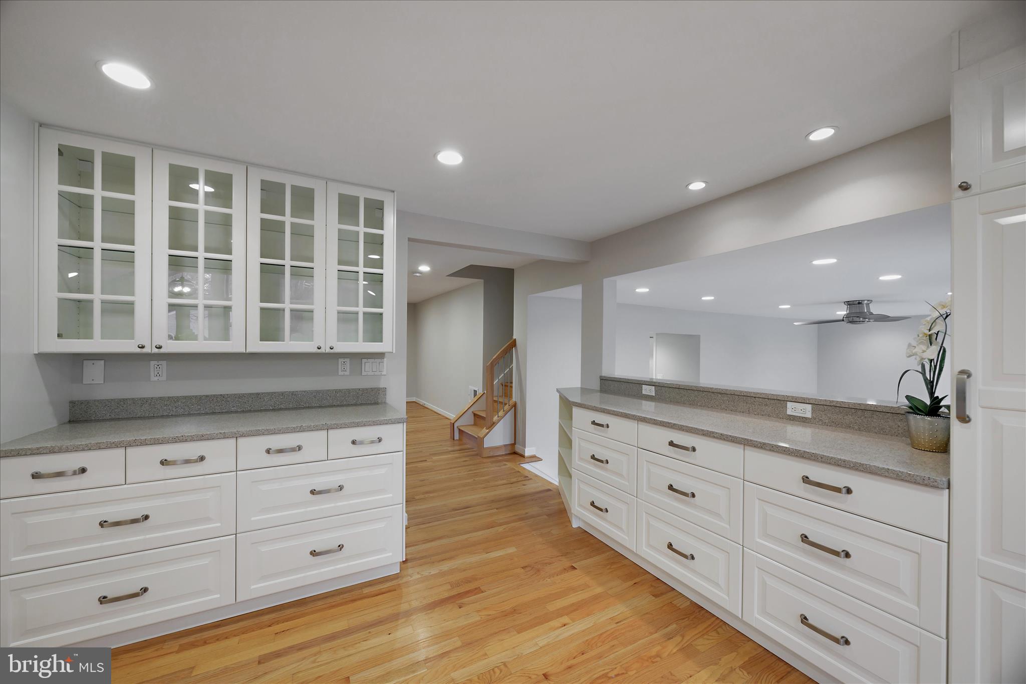 6278 Branch Beech Columbia, MD 21044 - Photo 12 of 57 a kitchen with granite countertop white cabinets and sink
