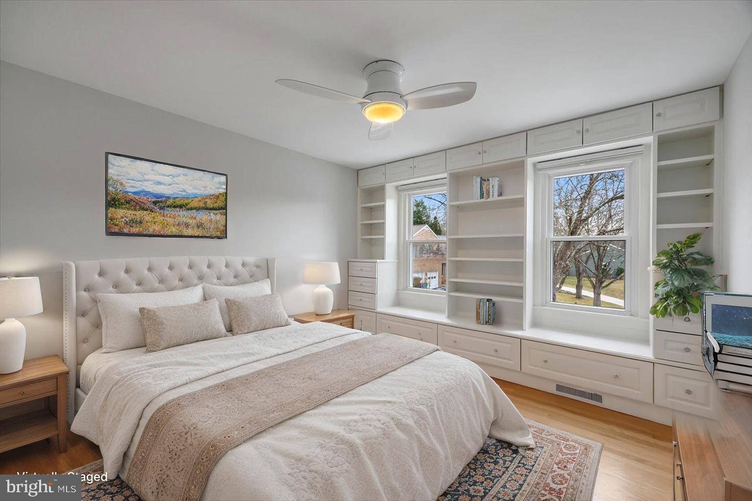 6278 Branch Beech Columbia, MD 21044 - Photo 34 of 57 a bedroom with a bed and a window