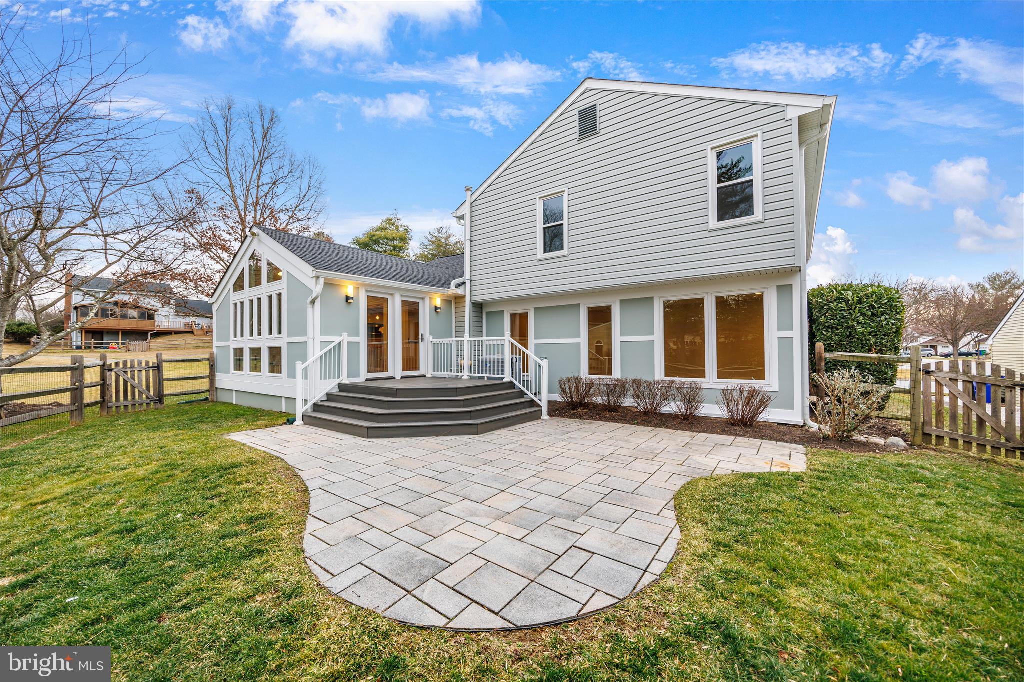 6278 Branch Beech Columbia, MD 21044 - Photo 51 of 57 a view of a house with a yard patio and fire pit