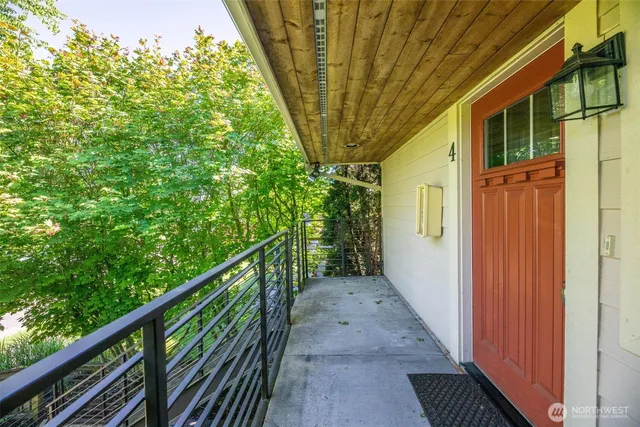 a view of a house with balcony