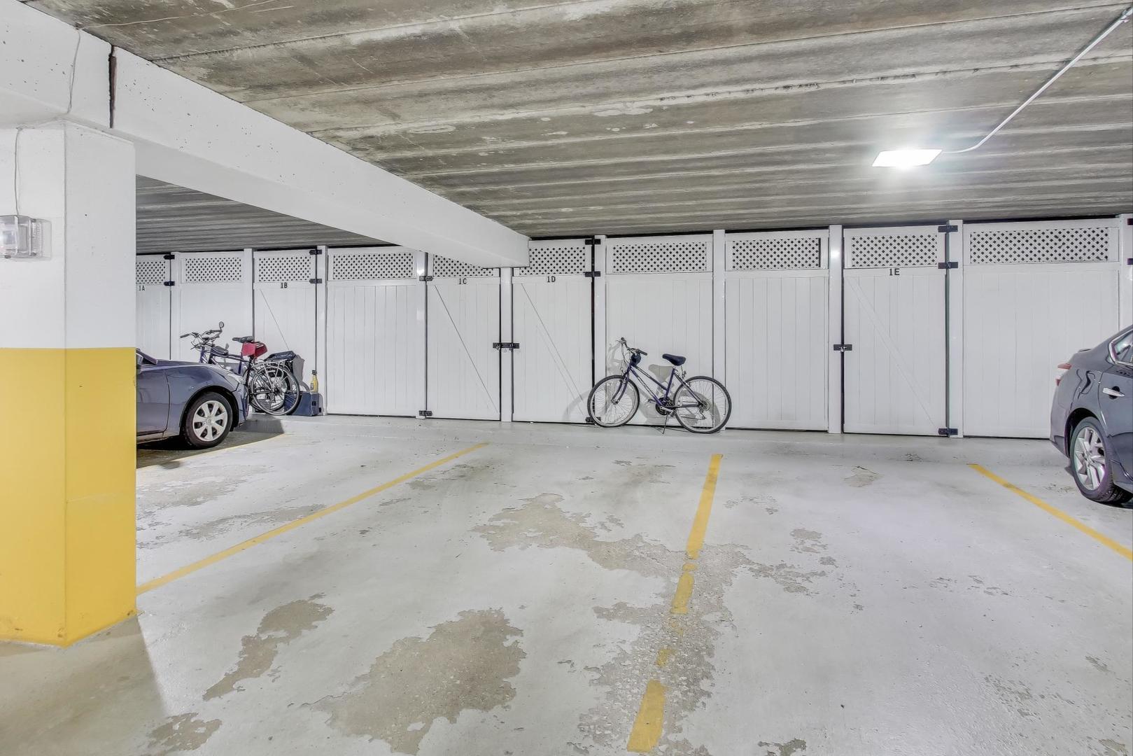 6443 Clarendon Hills Road, Unit 100D Willowbrook, IL 60527 - Photo 24 of 31 a view of a garage with furniture