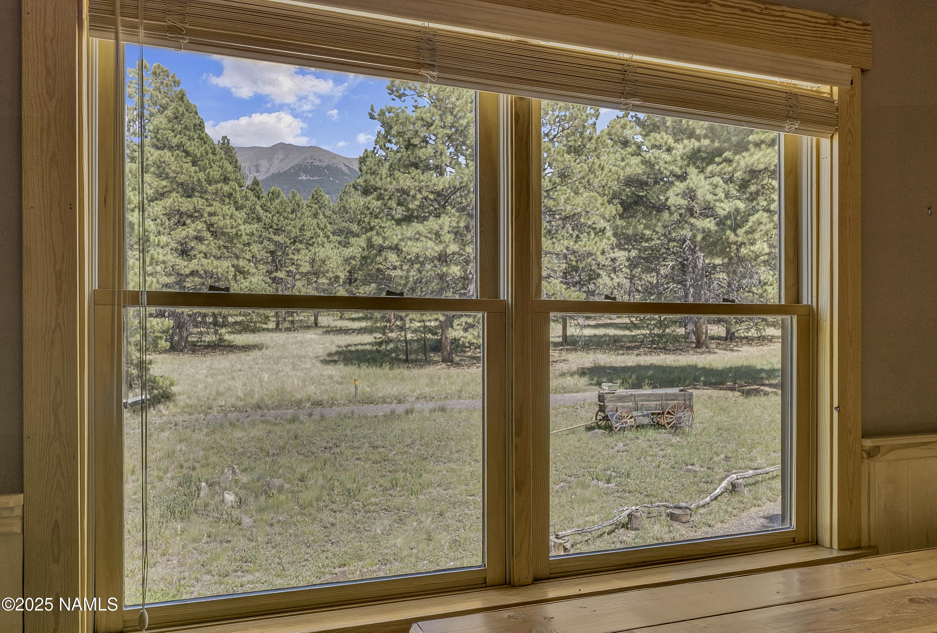 13898 Alpenglow Road Flagstaff, AZ 86001 - Photo 11 of 39 a view of a glass door with a from a window