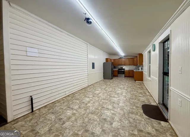 a view of storage and utility room