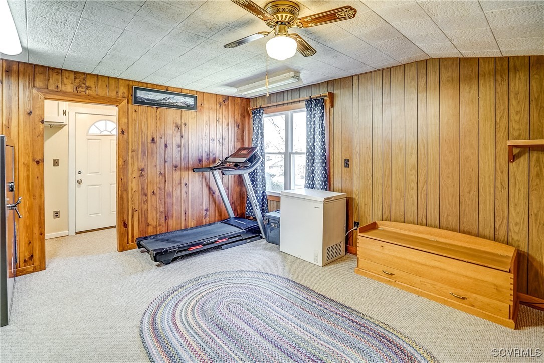 2124 Tarleton Drive Charlottesville, VA 22901 - Photo 21 of 45 a view of room with wooden floor and fan