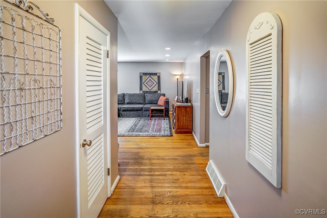 2124 Tarleton Drive Charlottesville, VA 22901 - Photo 3 of 45 a view of a hallway and wooden floor with windows