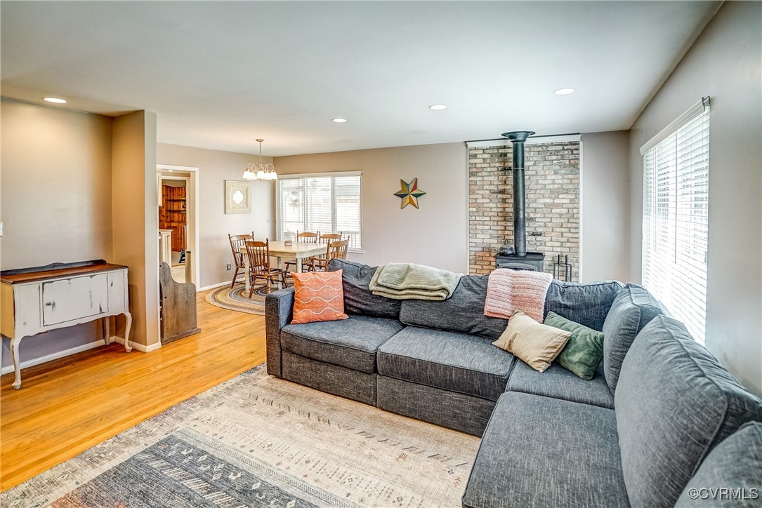 2124 Tarleton Drive Charlottesville, VA 22901 - Photo 9 of 45 a living room with furniture and a large window