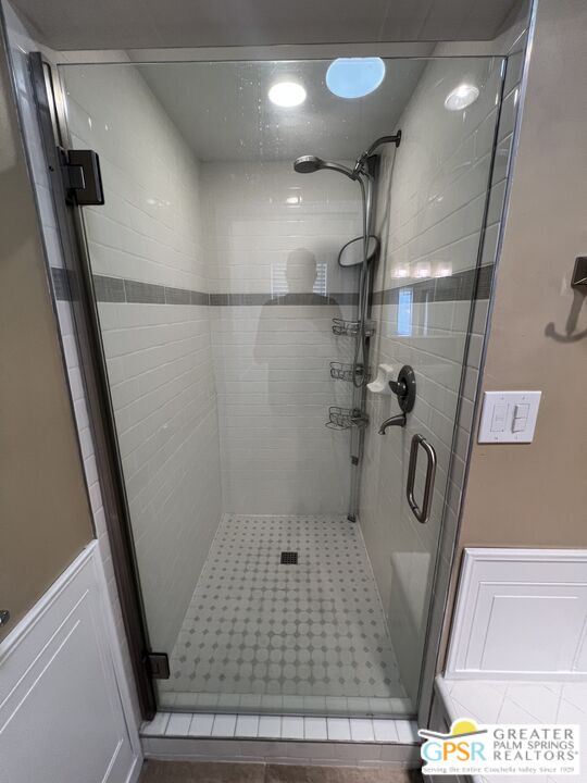 Undisclosed Address Yucca Valley, CA 92284 - Photo 6 of 46 a bathroom with a shower