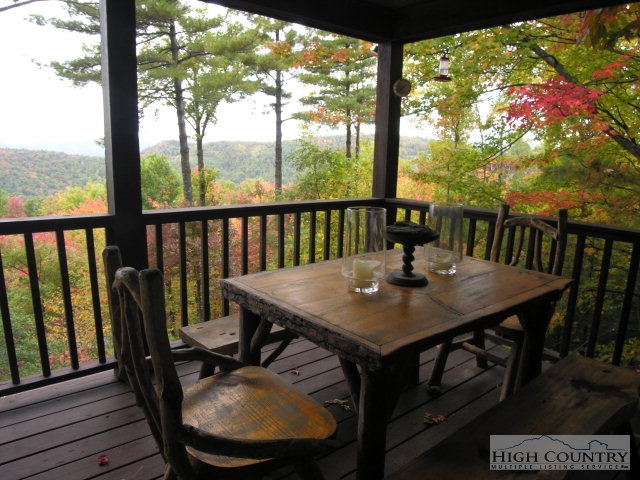 236 Frog Hollar Road Deep Gap, NC 28618 - Photo 11 of 23 a view of balcony and wooden floor