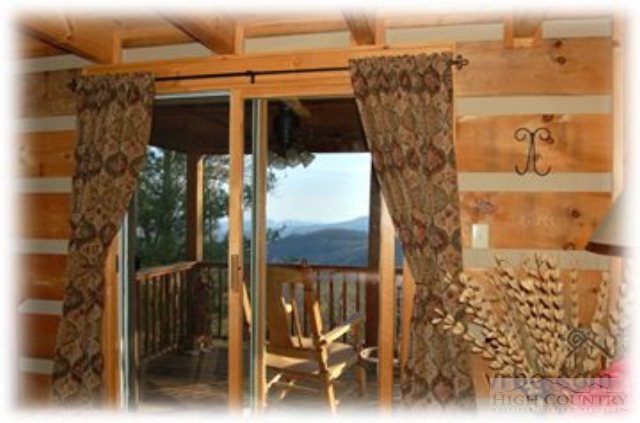 236 Frog Hollar Road Deep Gap, NC 28618 - Photo 19 of 23 a view of a glass door with glass door