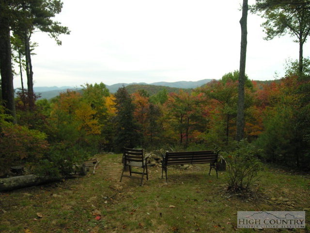 236 Frog Hollar Road Deep Gap, NC 28618 - Photo 5 of 23 a view of a bench in a garden
