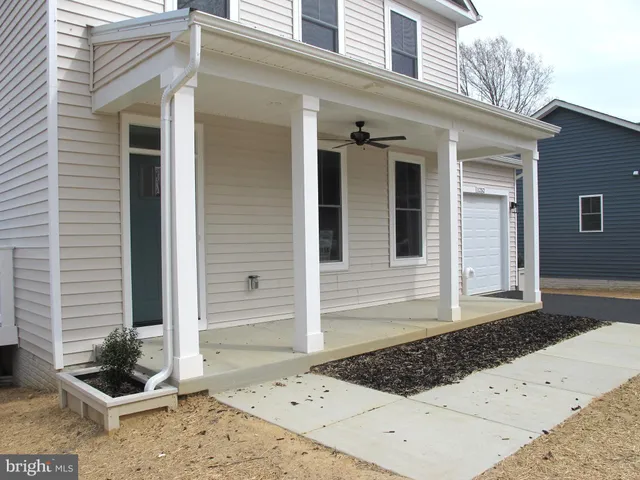 a view of a house with a patio