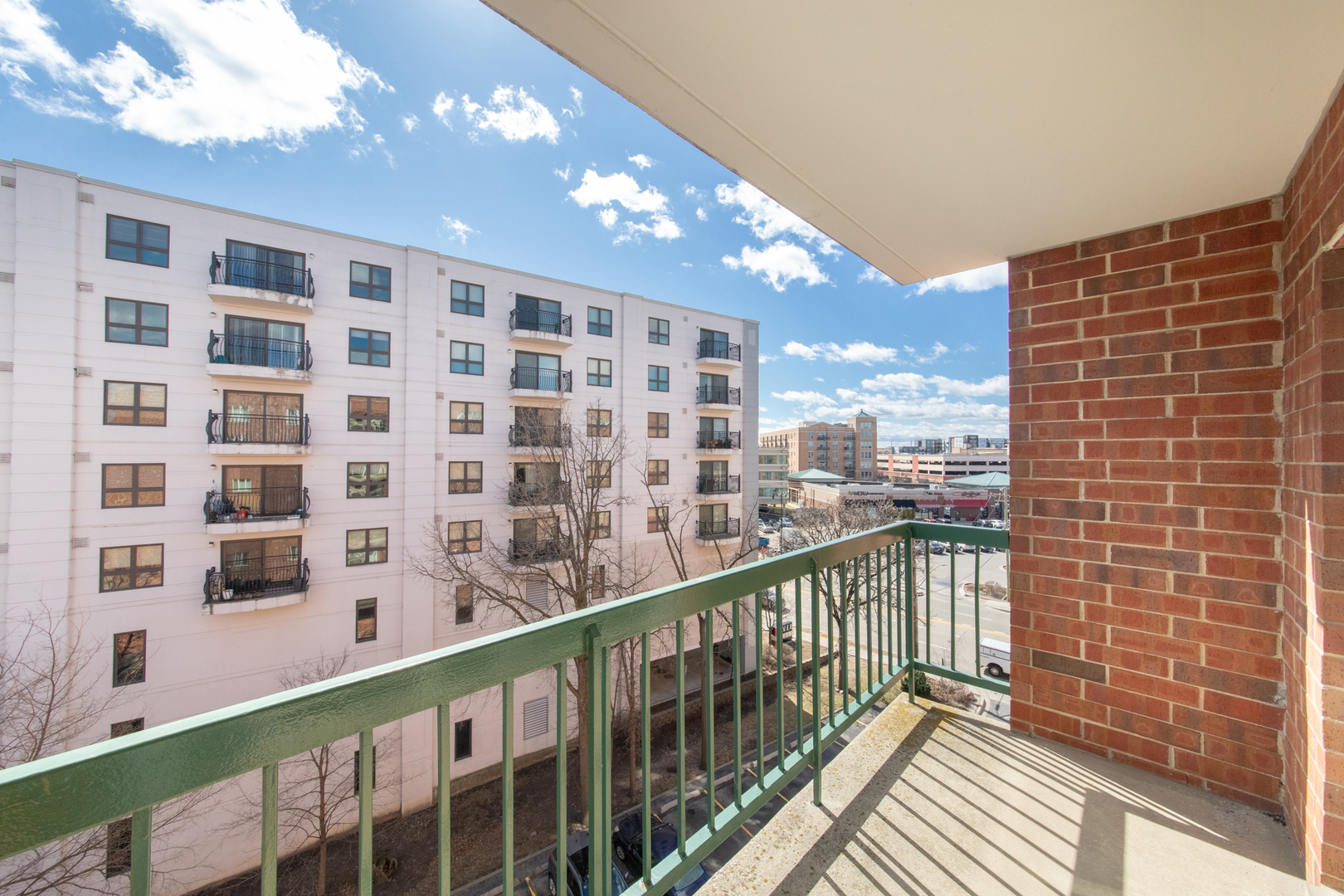 555 South River Road, Unit 607 Des Plaines, IL 60016 - Photo 11 of 22 a view of balcony with stairs