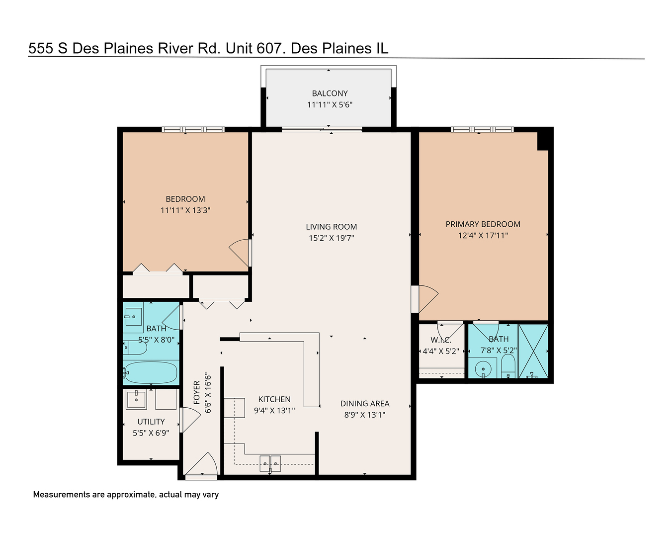 555 South River Road, Unit 607 Des Plaines, IL 60016 - Photo 20 of 22 unknown