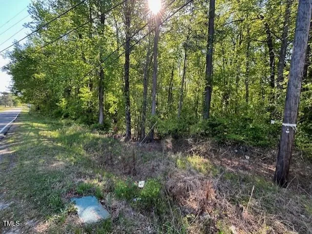 a view of outdoor space with lots of trees