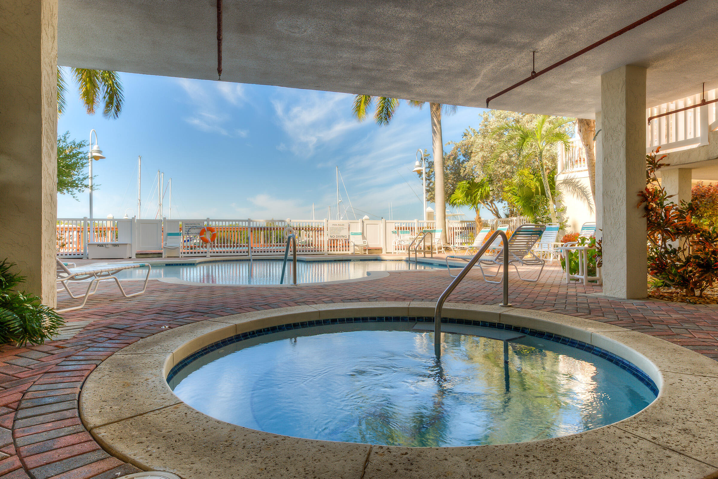 5555 College Road, Unit 5 Key West, FL 33040 - Photo 10 of 16 Hot Tub