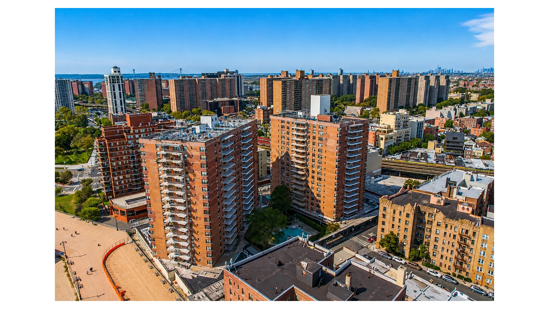 40 Brighton 1st Road, Unit 1A Brooklyn, NY 11235 - Photo 2 of 12 a view of a city
