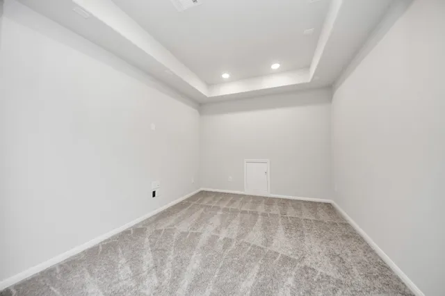 a view of empty room