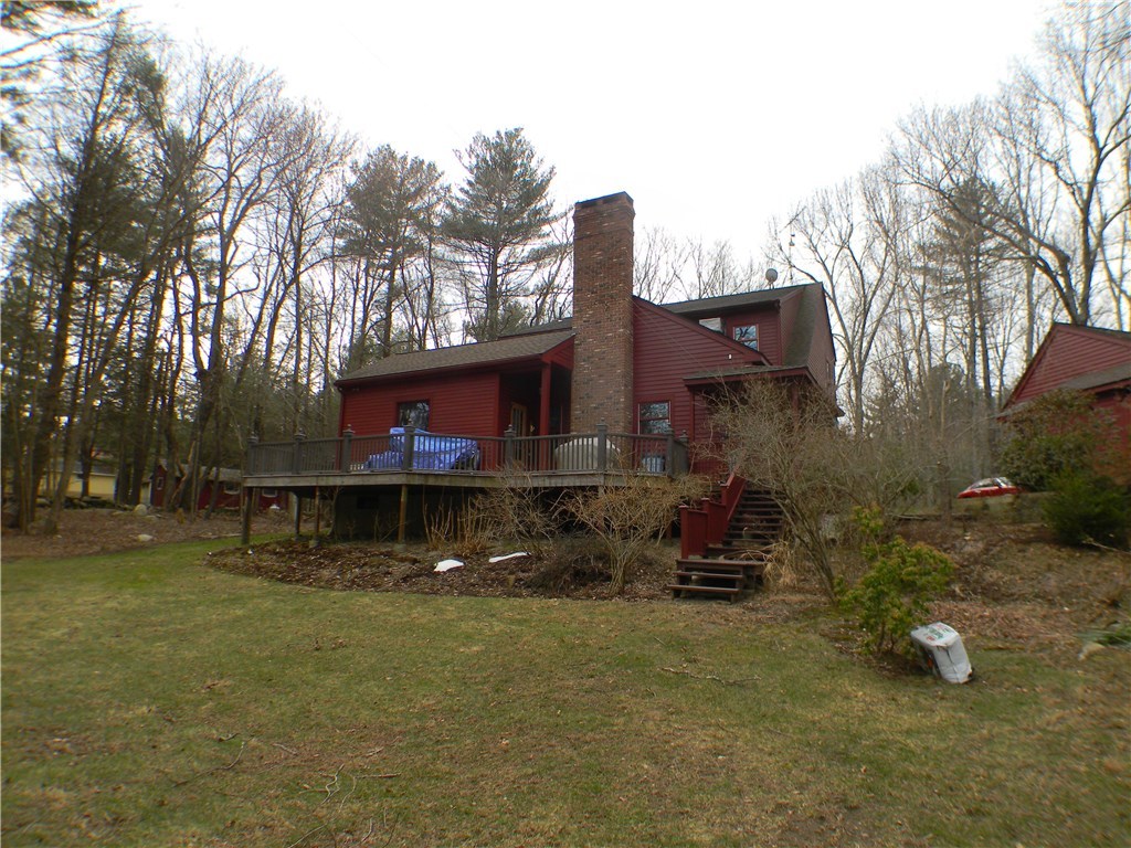 830 Reservoir Road Burrillville, RI 02859 - Photo 26 of 32 Rear exterior