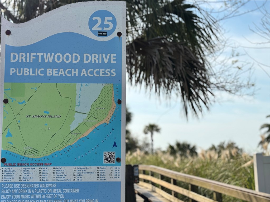 1460 Ocean Boulevard, Unit 108 St. Simons Island, GA 31522 - Photo 23 of 36 beach entrance