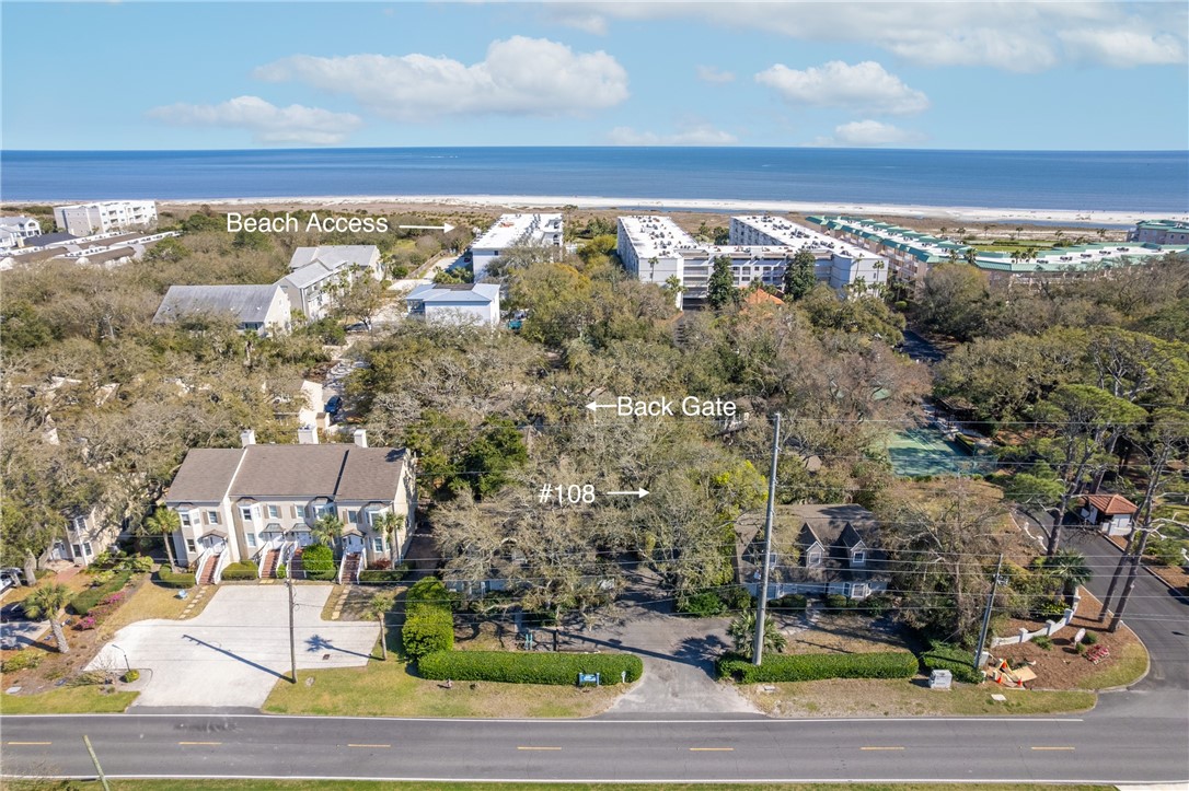 1460 Ocean Boulevard, Unit 108 St. Simons Island, GA 31522 - Photo 36 of 36 LOCATION, LOCATION, LOCATION! Private back-gate with an easy walk to the beach.