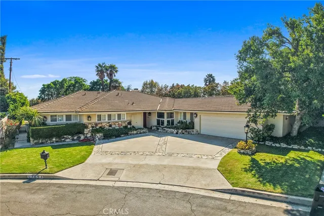 a view of swimming pool with garden