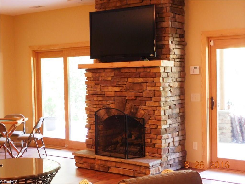433 Curry Road High Point, NC 27265 - Photo 25 of 30 Basement Fireplace