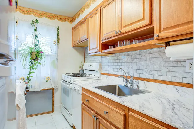 a kitchen with stainless steel appliances a sink a potted plant and cabinets