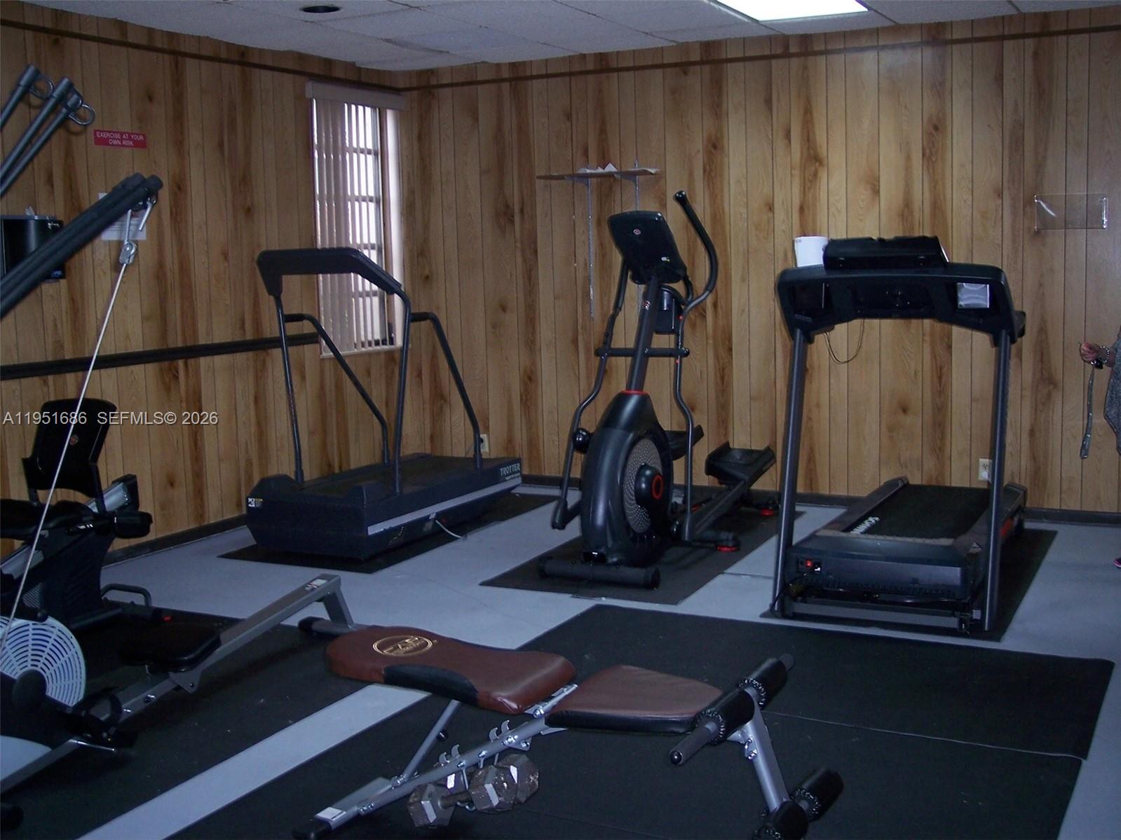 3531 Inverrary Drive, Unit 107 Lauderhill, FL 33319 - Photo 26 of 34 a view of a room with gym equipment