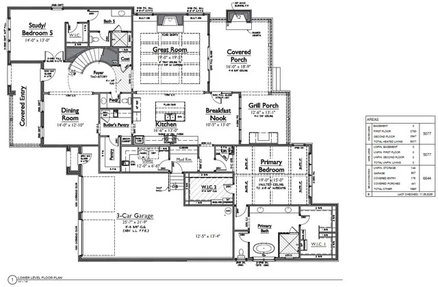 a black and white photo of a room