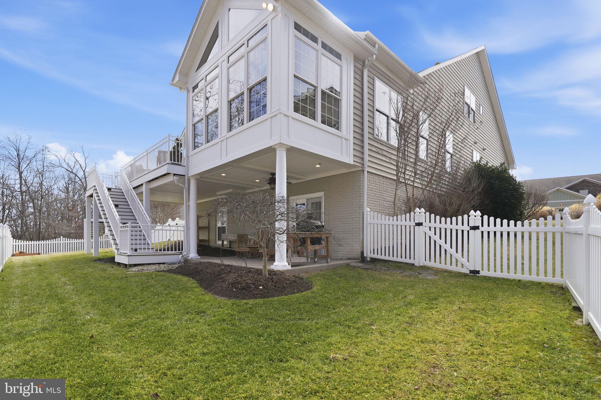 105 Turnstone Lane White Post, VA 22663 - Photo 40 of 77 a view of a house with a yard and deck