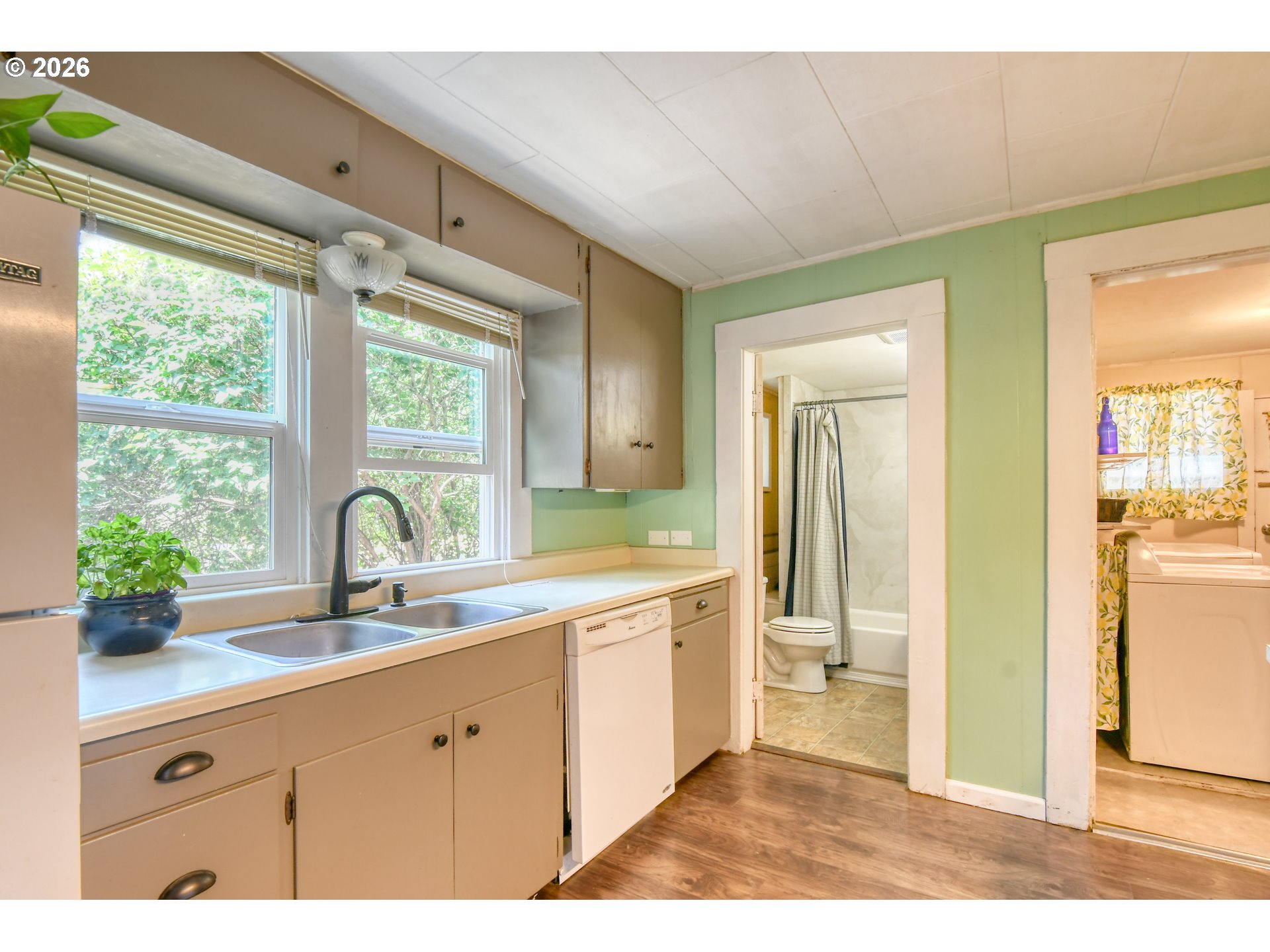 237 Southwest 2nd Street Pilot Rock, OR 97868 - Photo 22 of 34 a kitchen with a sink and large window