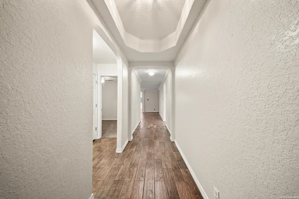 wooden floor in a gallery