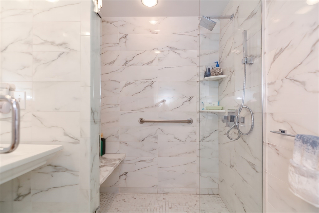 269 Webster Street, Unit 4 Boston, MA 02128 - Photo 22 of 36 a bathroom with a shower