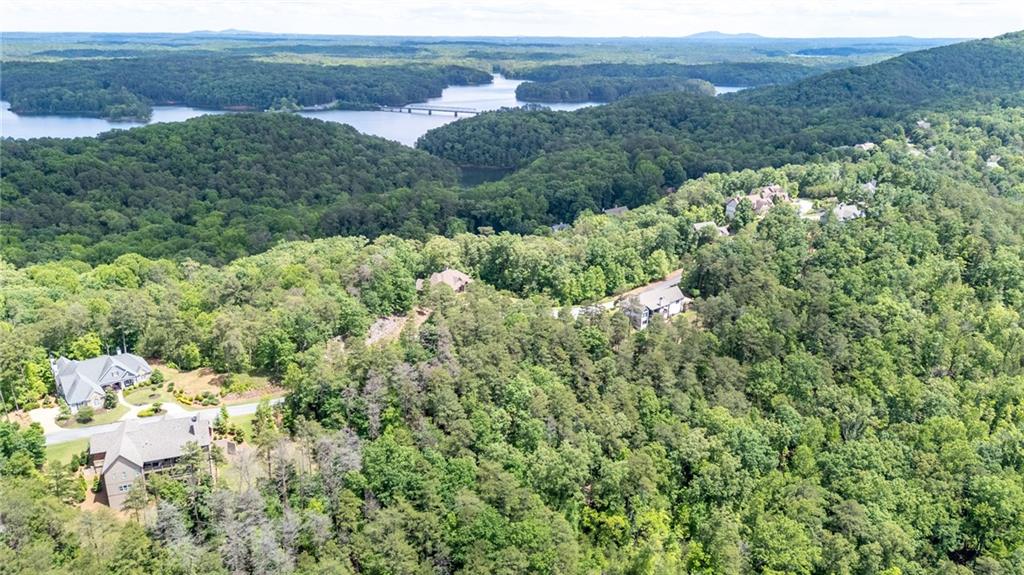 25 Sunset Ridge Cartersville, GA 30121 - Photo 4 of 16 an aerial view of house with yard and mountain view