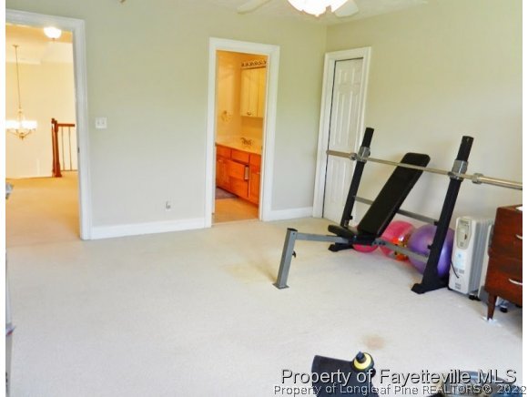 1059 McGougan Road Lumber Bridge, NC 28357 - Photo 22 of 25 a view of a room with gym equipment