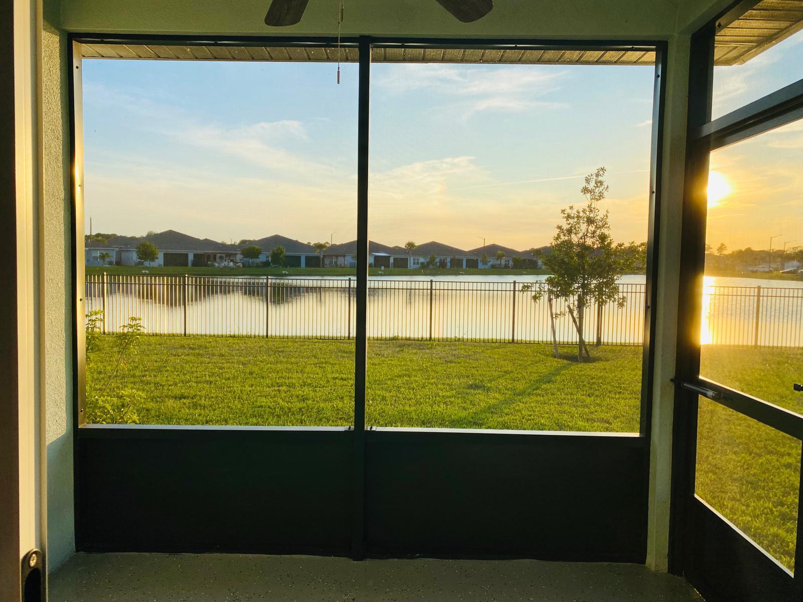 106 Pummelo Place Fort Pierce, FL 34981 - Photo 21 of 27 a view of ocean from a window