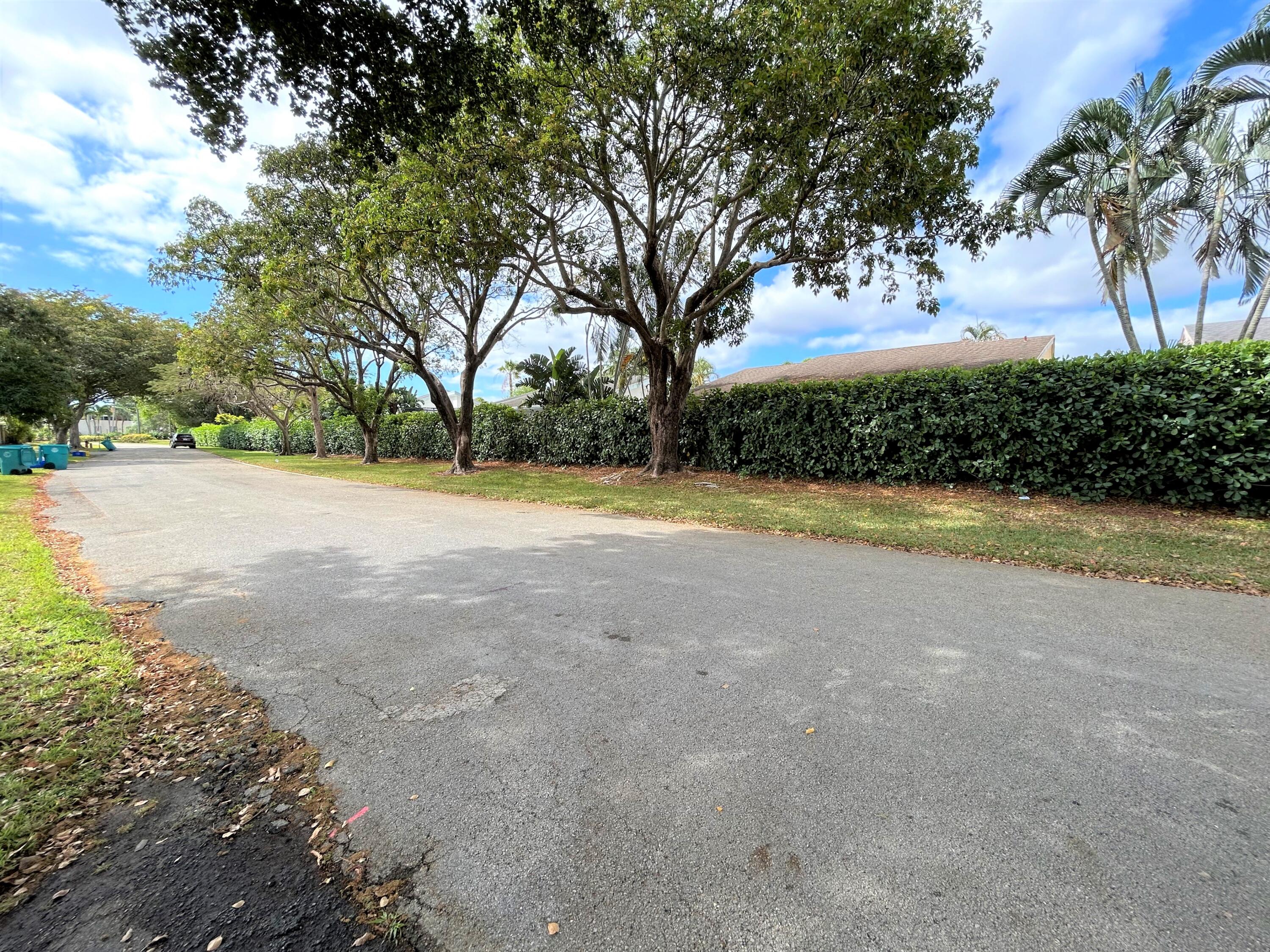 201 Meadows Drive Boynton Beach, FL 33436 - Photo 36 of 40 a view of a garden with an trees