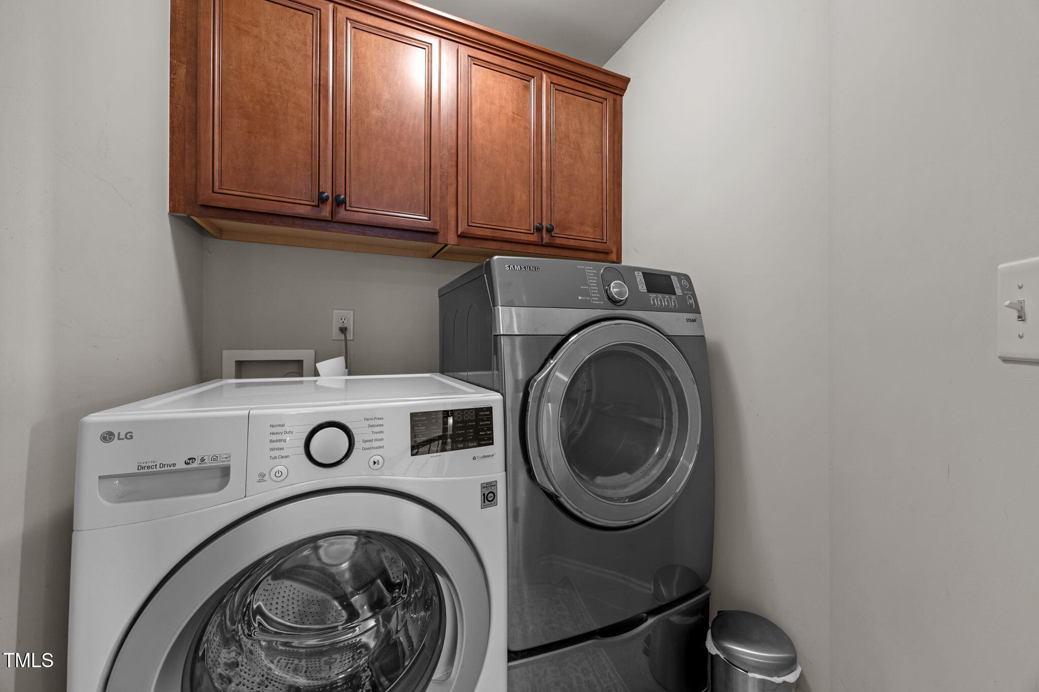 135 Brookstone Way Angier, NC 27501 - Photo 40 of 48 a utility room with dryer and washer