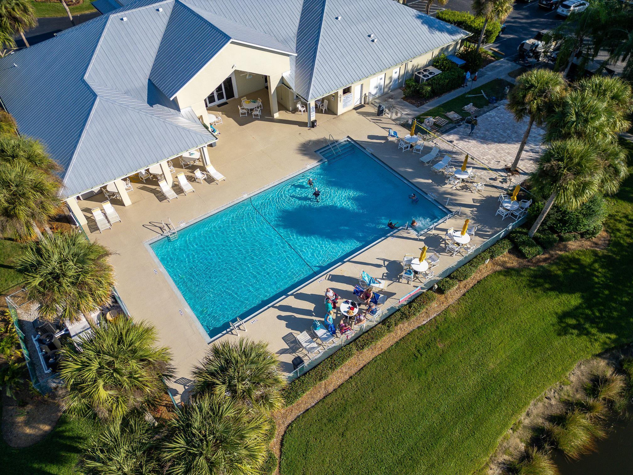 5925 Foxtail Way Fort Pierce, FL 34982 - Photo 20 of 29 an aerial view of a residential houses with outdoor space