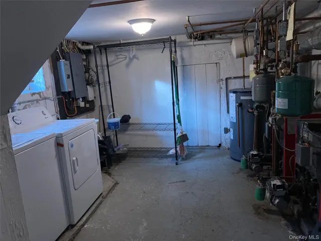 a view of water heater room