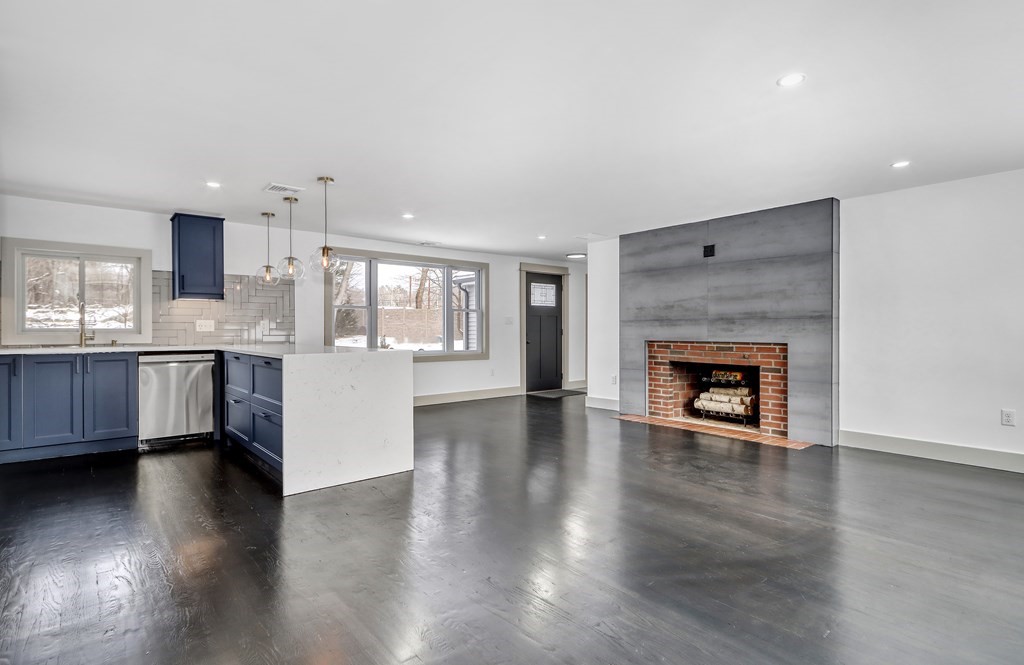 11 Spring Lane Saugus, MA 01906 - Photo 5 of 31 a view of kitchen with cabinets and wooden floor