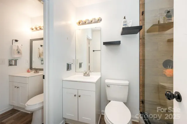 a room with furniture and a potted plant