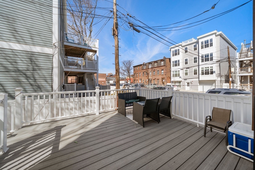 110 D Street Boston, MA 02127 - Photo 24 of 33 a view of a chairs on the deck